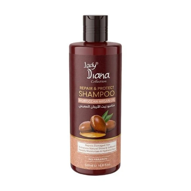 Lady Diana Morocan Argan Repair &Protect Shampoo 500Ml